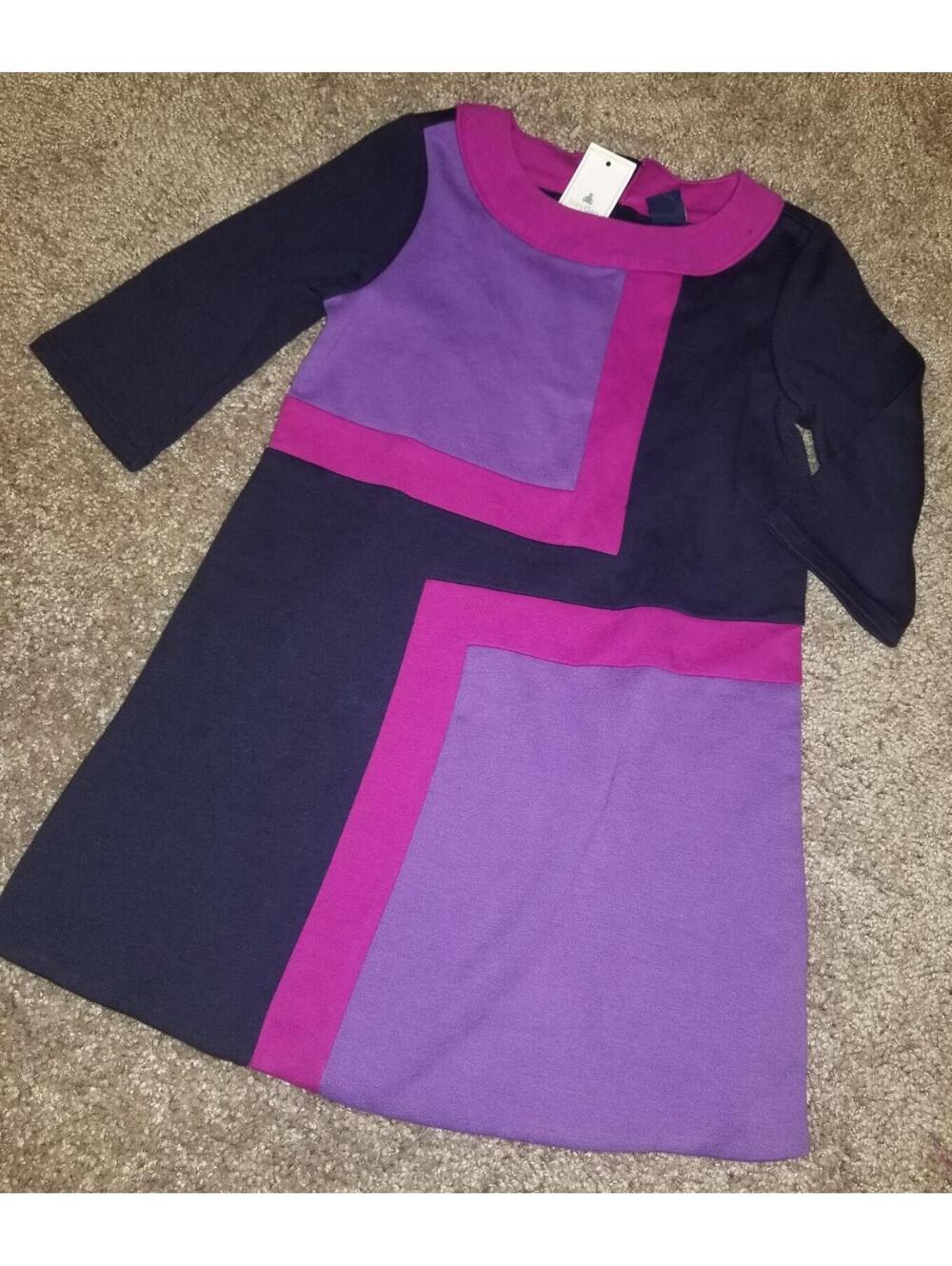 NWT Gap Kids Girls Jewel Colorblock Dress 3 Years